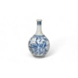 A GROUP OF FIVE JAPANESE PORCELAIN VASES 19TH / 20TH CENTURY largest, 46cm high, smallest, 24cm