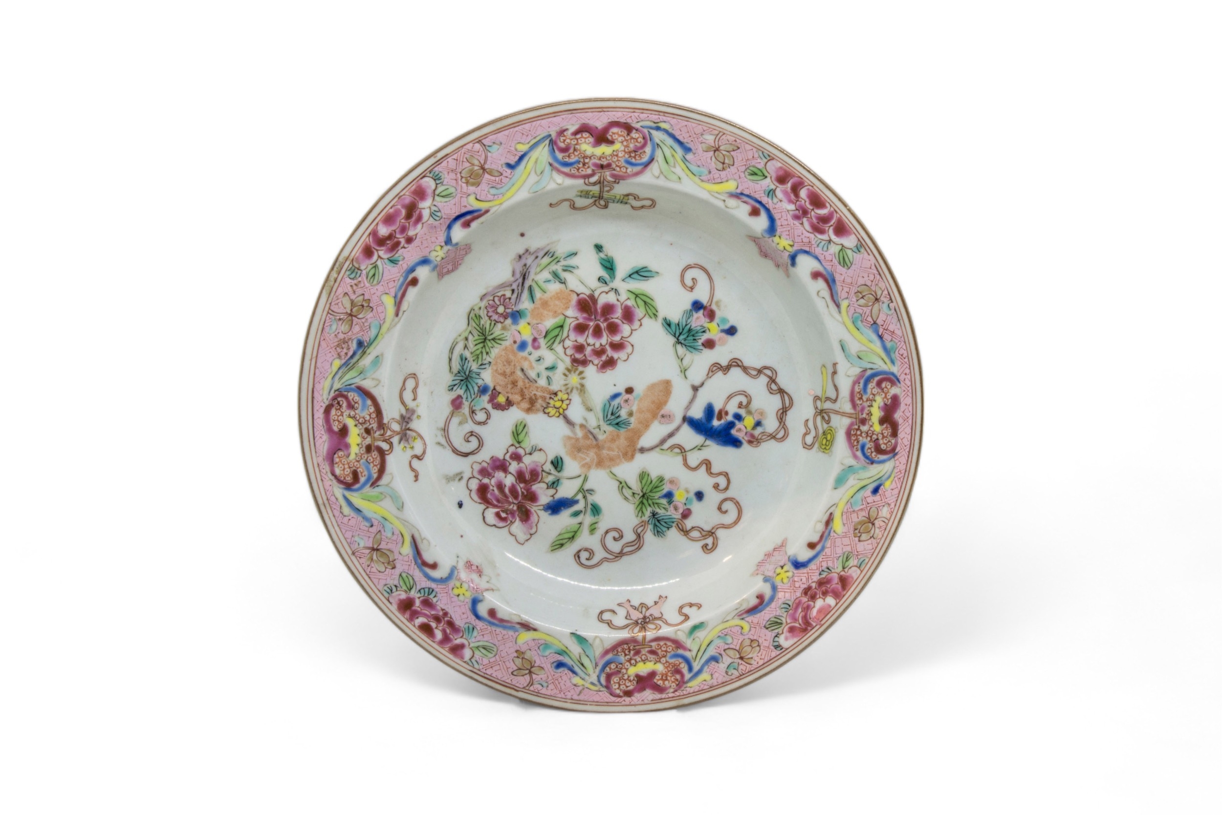 A GROUP OF TEN CHINESE EXPORT DISHES QING DYNASTY, 18TH CENTURY 23cm diam approx. - Image 11 of 11