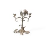 AN ELECTROPLATE EPERGNE IN THE MANNER OF ELKINGTON 19th century, 58 cms high