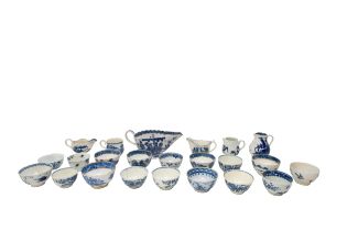 A QUANTITY OF MAINLY WORCESTER PORCELAIN Mid 18th century