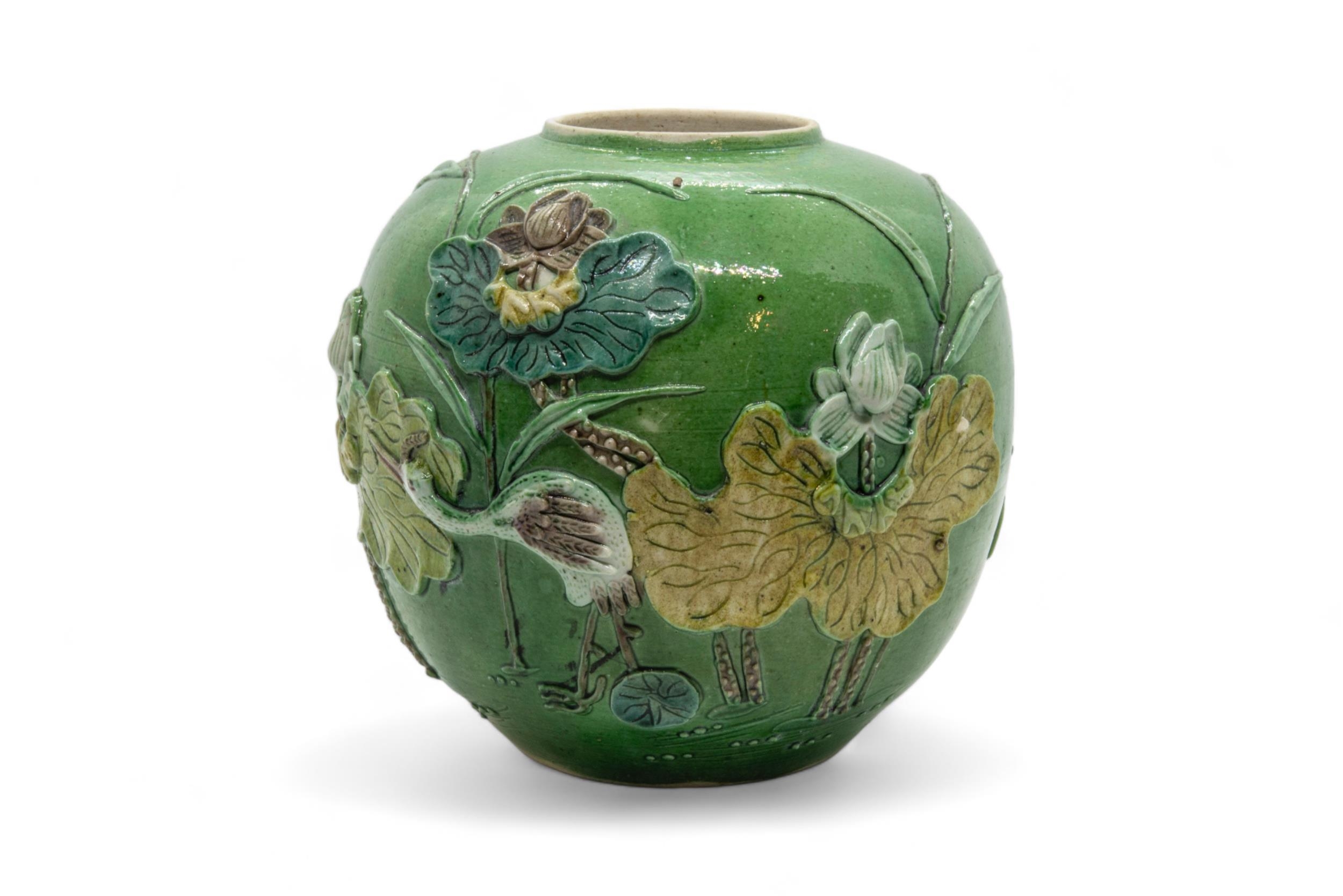 A GROUP OF FIVE CHINESE PORCELAIN VASES 19TH / 20TH CENTURY one mounted as lamp largest, 35cm - Image 5 of 8
