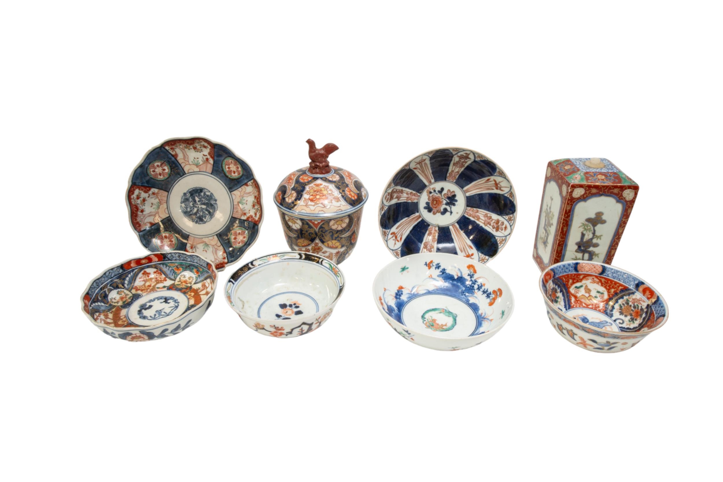 A LARGE GROUP OF JAPANESE IMARI WARES EDO / MEIJI PERIOD (qty) - Image 6 of 7