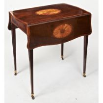 A GEORGE III MAHOGANY PEMBROKE TABLE CIRCA 1790