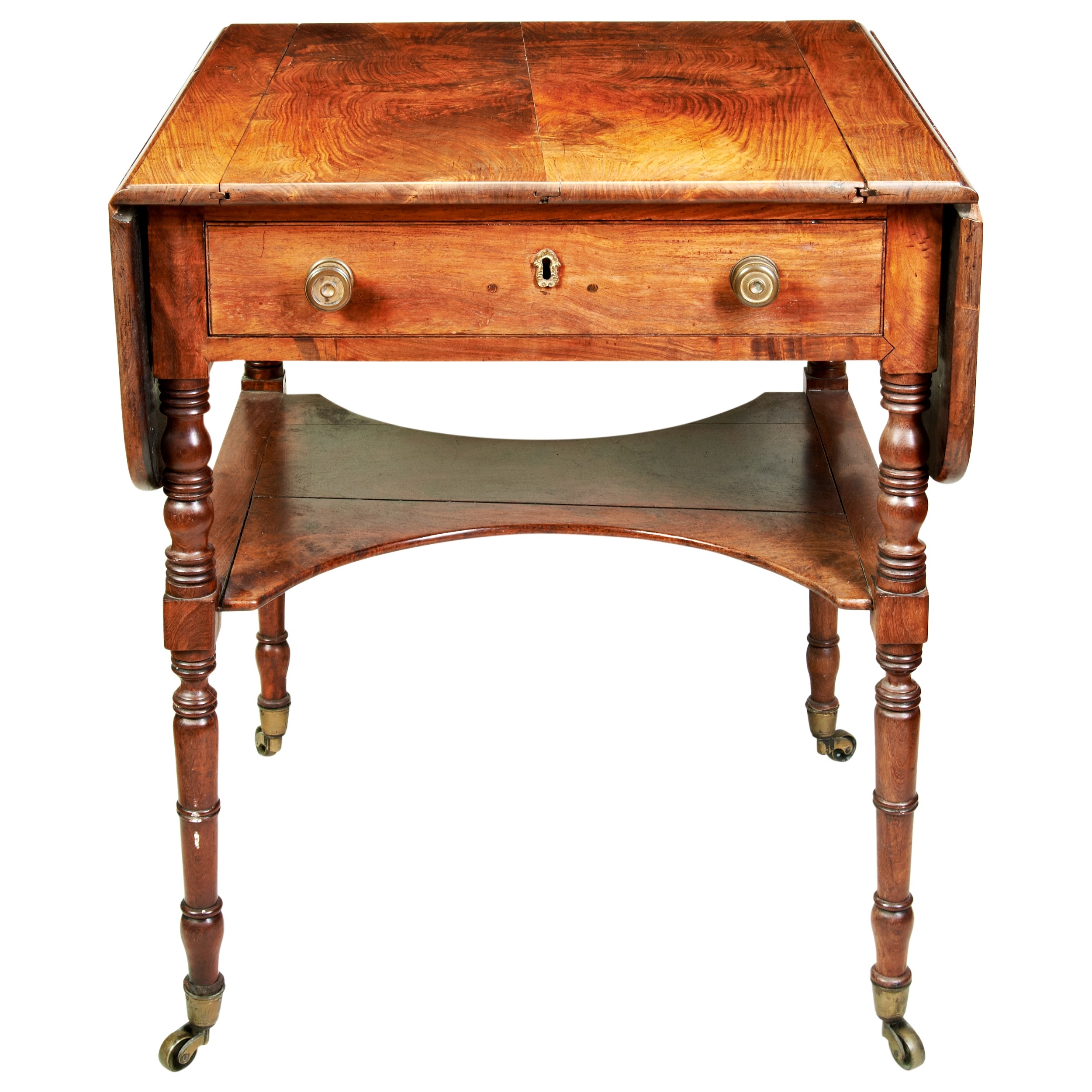 A RARE ANGLO CHINESE HARDWOOD AND PARQUETRY GAMES TABLE CIRCA 1820-1830 raised on slender turned