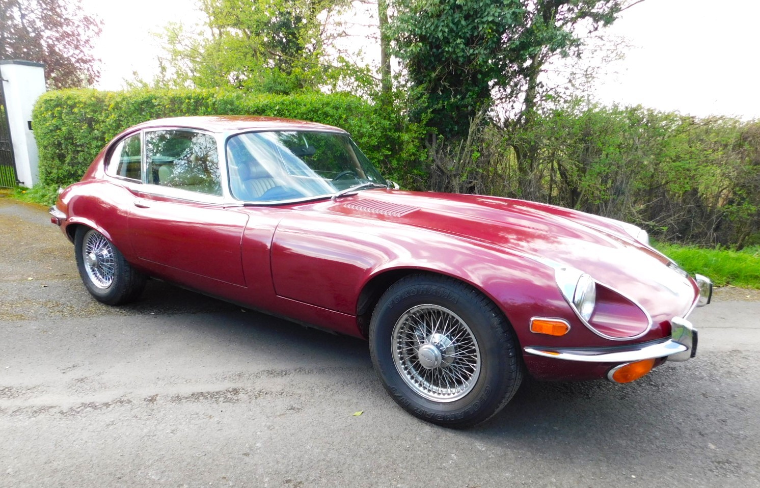 1973 Jaguar E-Type Series III Coupe Registration Number: WWE 386L Chassis Number: 1S51036BWR Record - Image 2 of 23