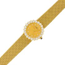 Baume & Mercier Gold and Diamond Wristwatch