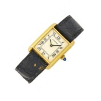 Cartier Paris Gold 'Tank Louis' Wristwatch, France