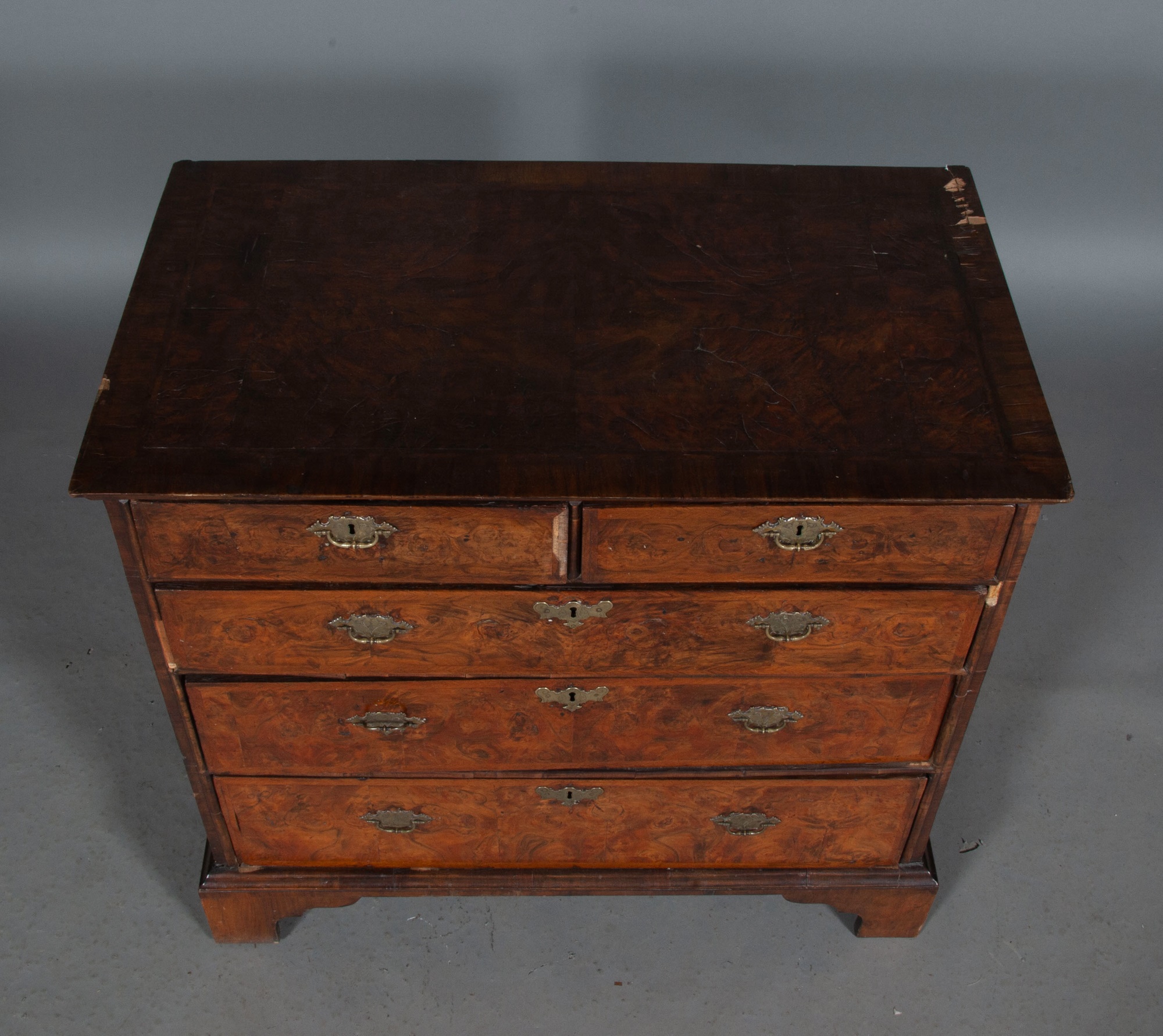 Queen Anne Walnut Chest of Drawers - Image 5 of 8