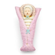 Meissen Figure of a Swaddled Baby