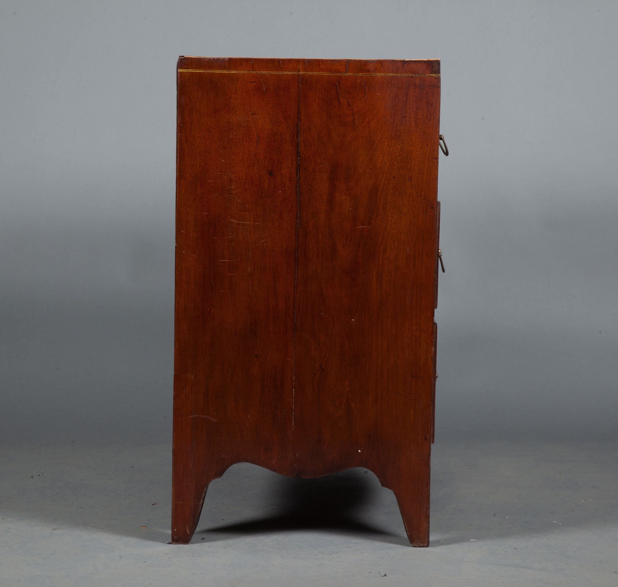 George III Inlaid Mahogany Chest of Drawers - Image 7 of 9