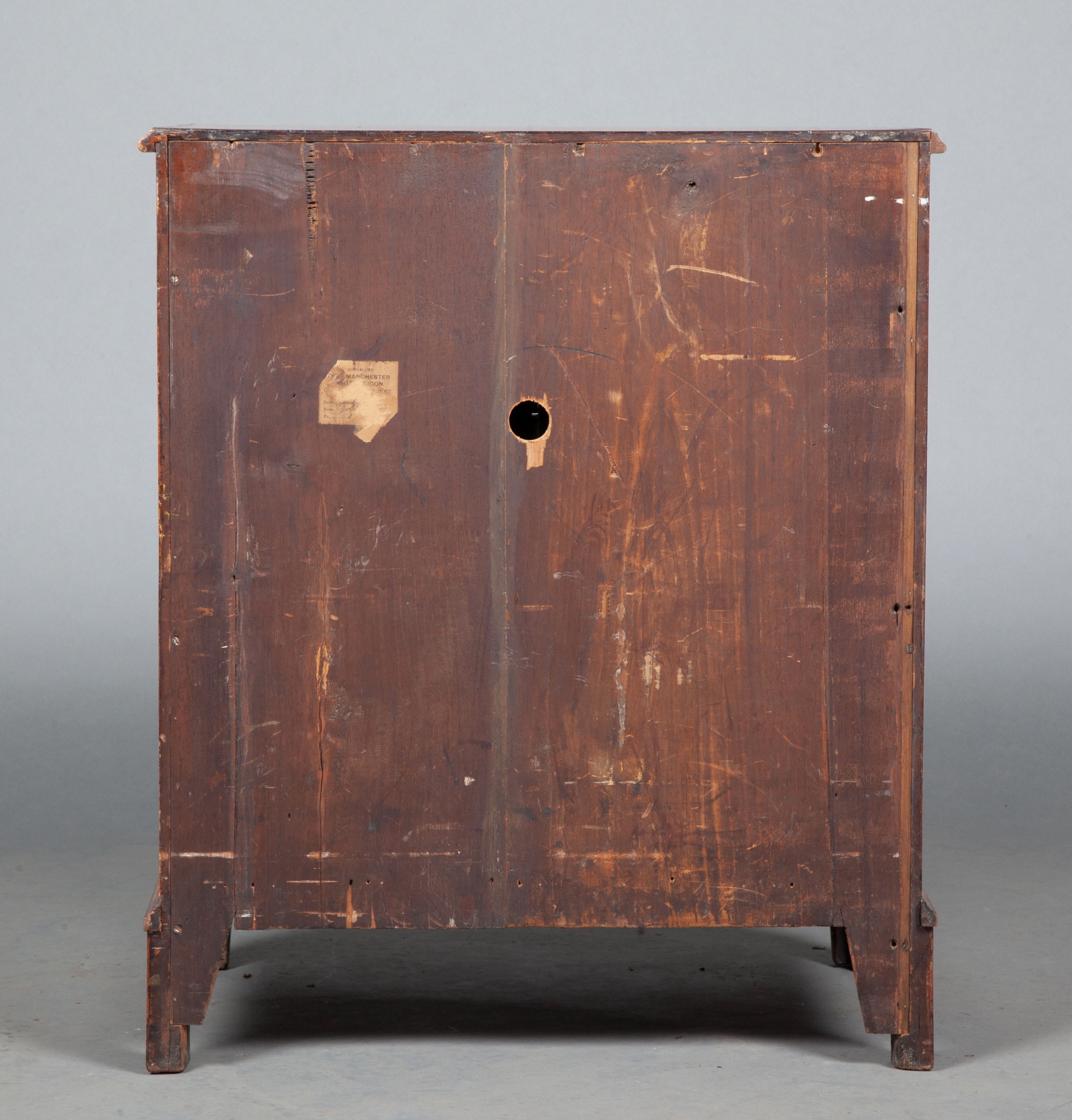 George III Inlaid Satinwood Bedside Cupboard Circa 1780 - Image 6 of 7