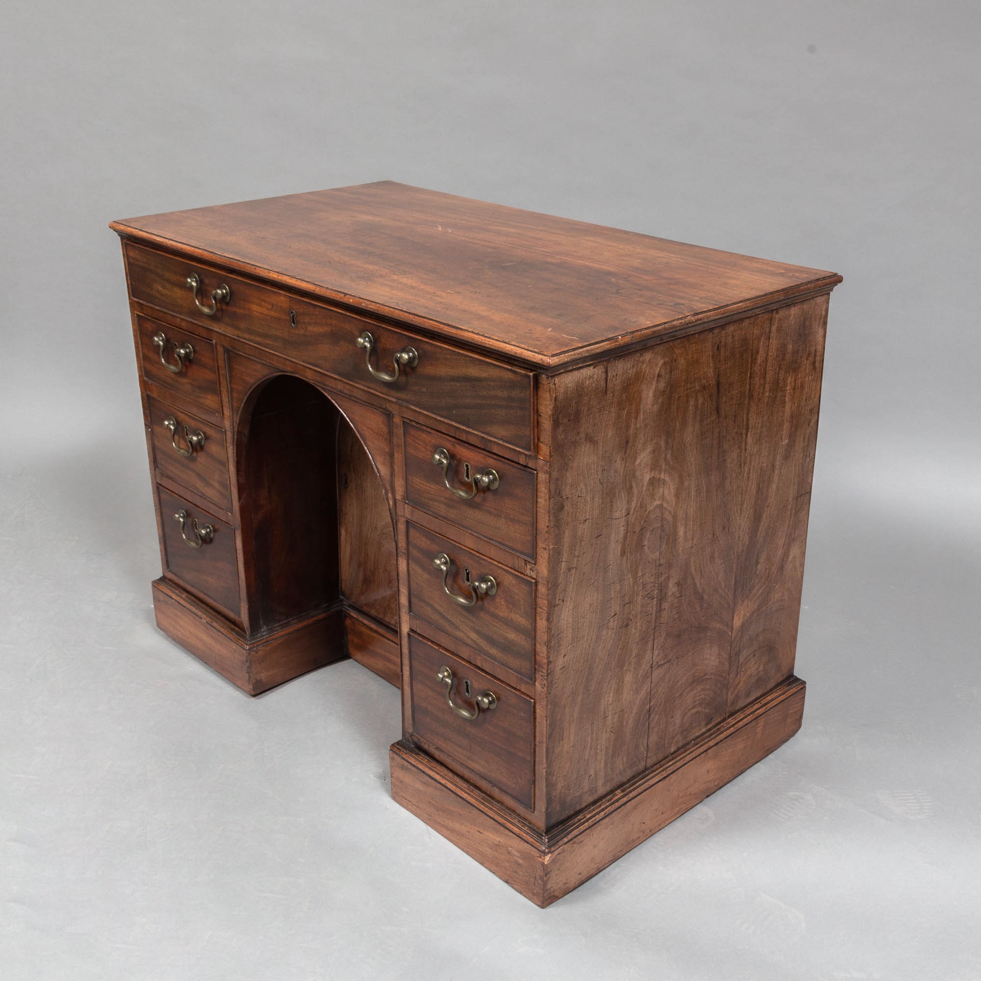 George III Mahogany Pedestal Desk - Image 2 of 10