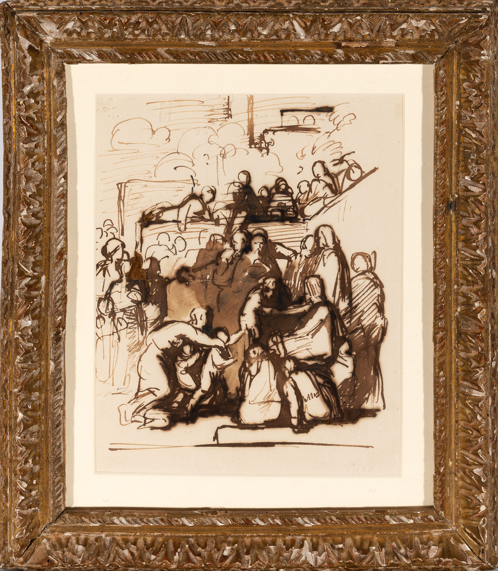 A Group of Three Old Master Drawings, comprising - Image 6 of 10