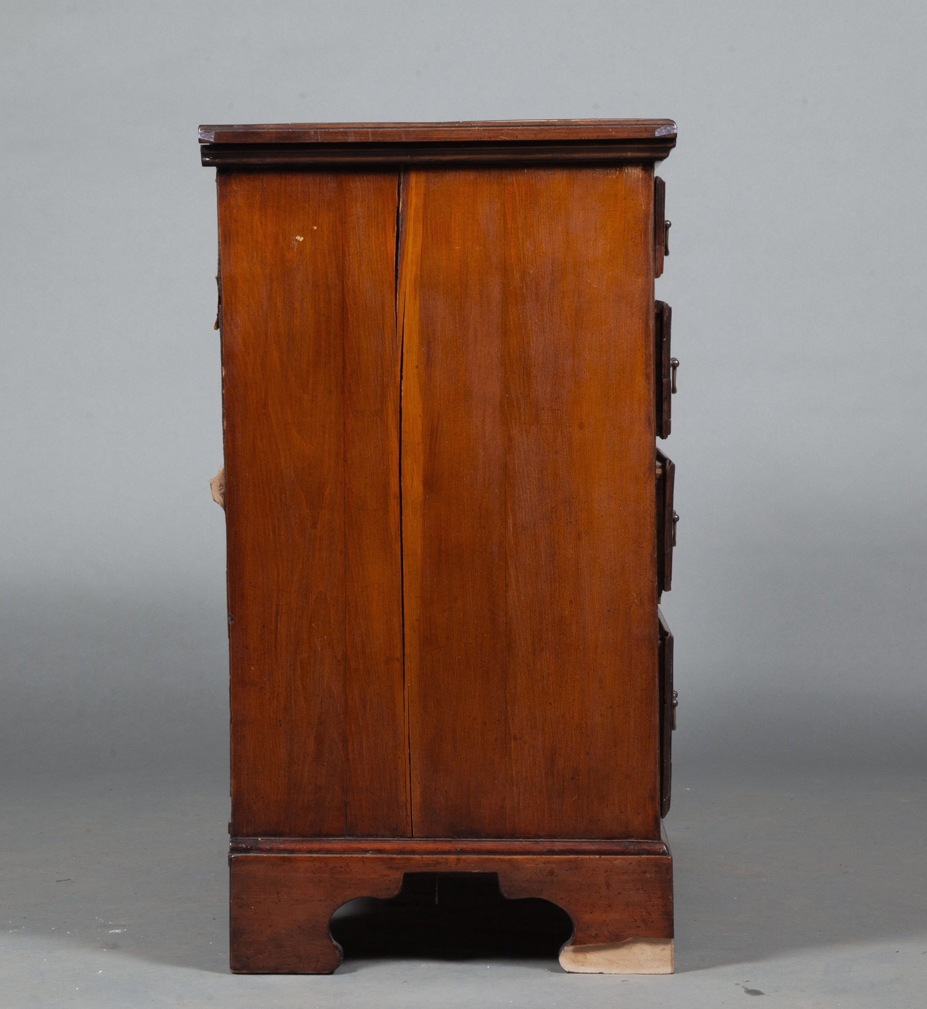 George II Yew and Fruitwood Chest of Drawers - Image 3 of 6