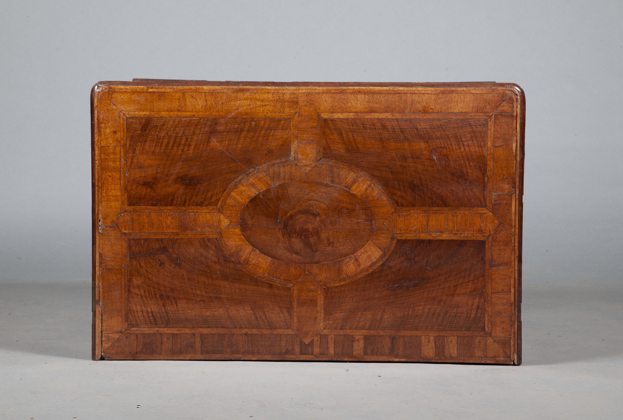 George I Inlaid Walnut and Parquetry Chest of Drawers - Image 7 of 7