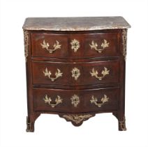 Régence Gilt-Metal Mounted Kingwood Small Commode