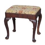 George II Walnut Stool