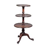 George III Mahogany Dumb-Waiter