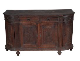 Louis XVI Provincial Oak Side Cabinet