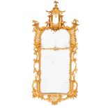 George III Giltwood Pier Mirror in the manner of John Linnell