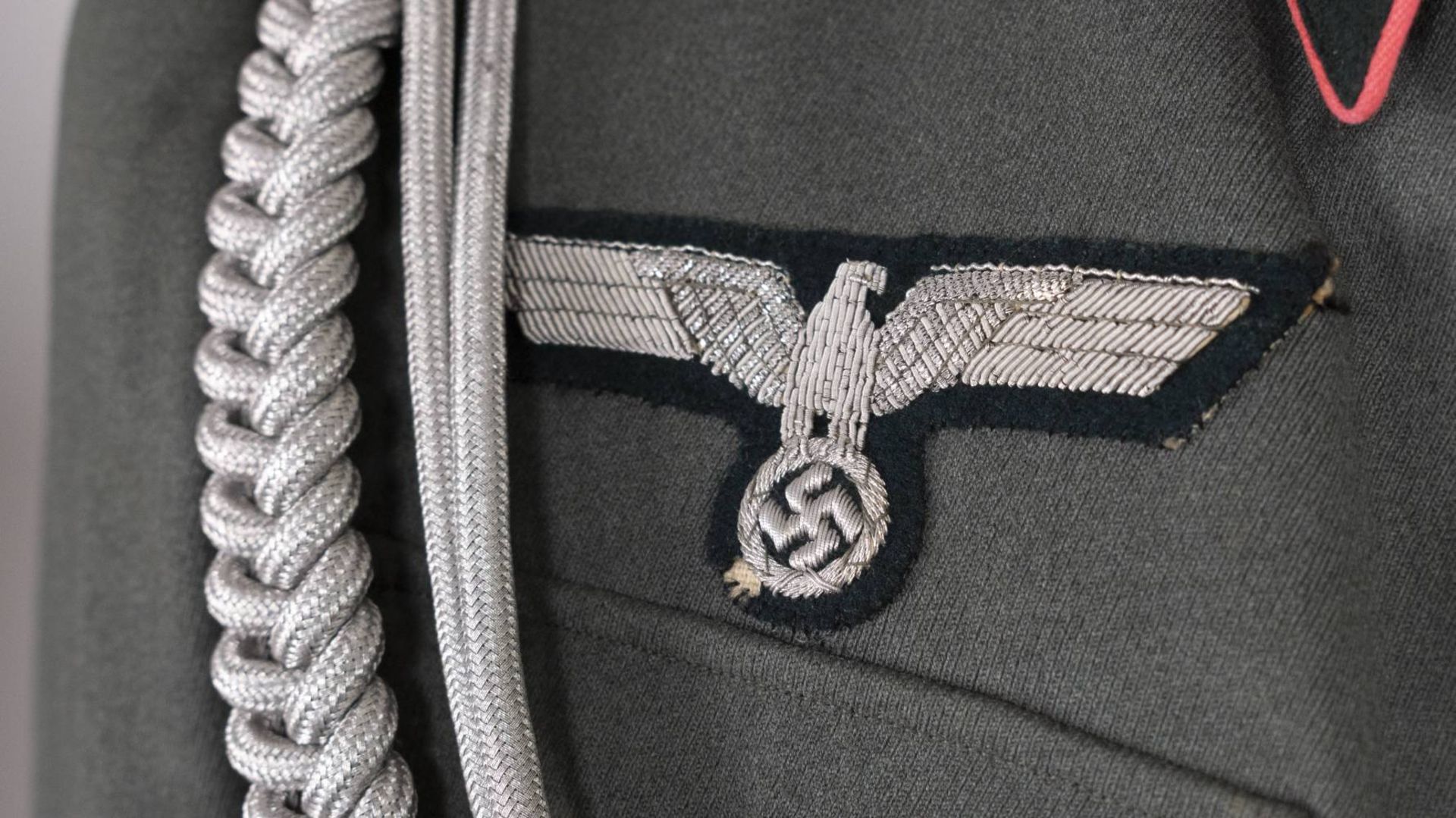 Wehrmacht Heer, 4-Taschen-Rock für Offiziere, Eigentumsstück (geschönt) eines Hauptmanns der - Bild 14 aus 26