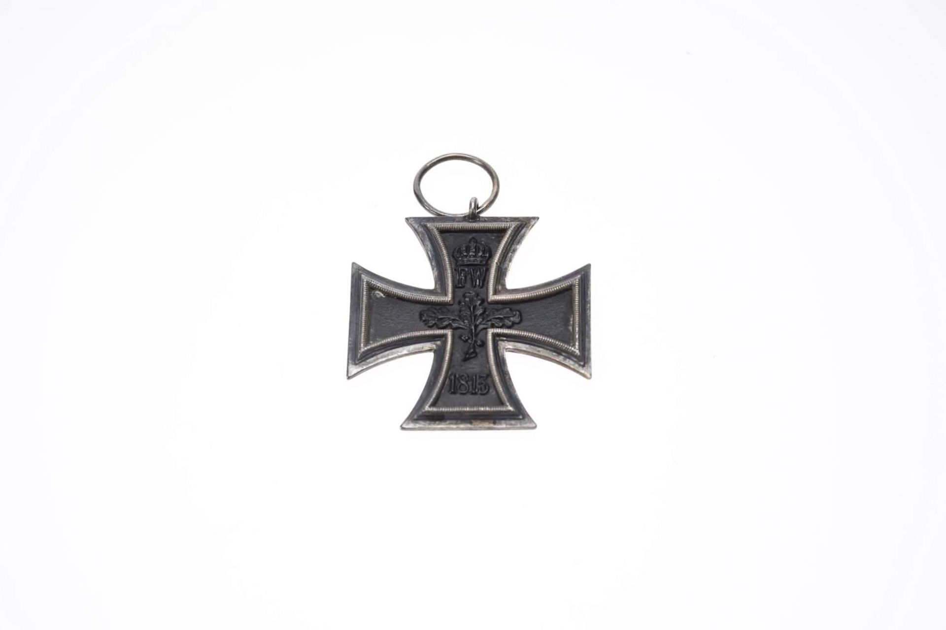 Preußen, Eisernes Kreuz 1914 2. Klasse, Herstellerpunze "Fr." im Bandring für die Firma Gebrüder - Image 2 of 4