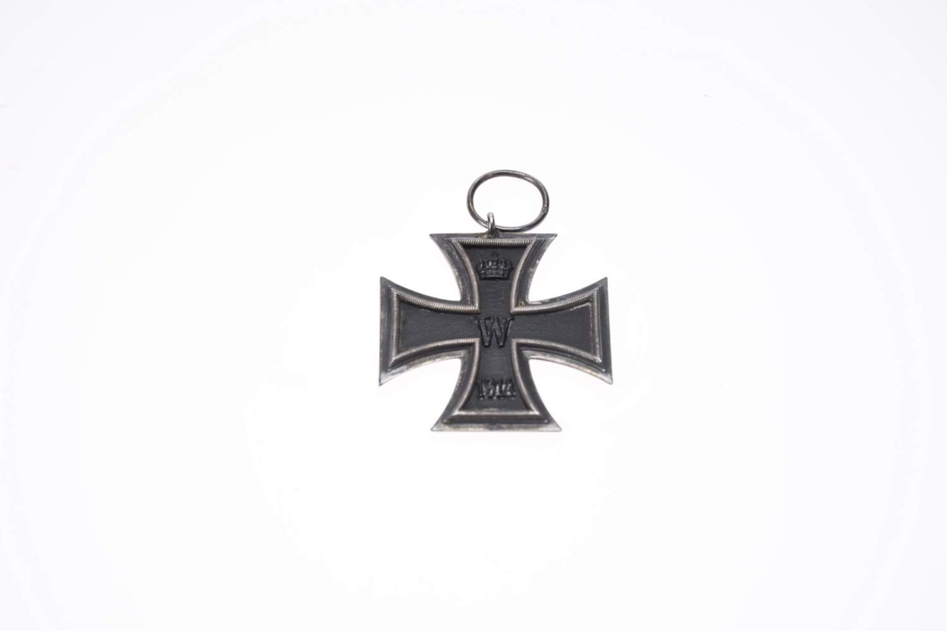 Preußen, Eisernes Kreuz 1914 2. Klasse, Herstellerpunze "Fr." im Bandring für die Firma Gebrüder - Image 3 of 4