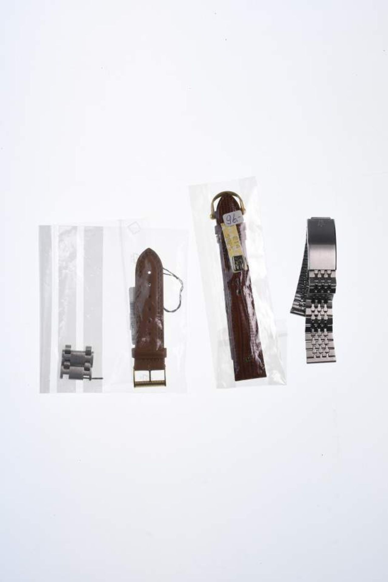 Sammlung verschiedener Ersatz-Armbänder. Die meisten mit Dornschließe, darunter Maurice Lacroix, - Bild 3 aus 8