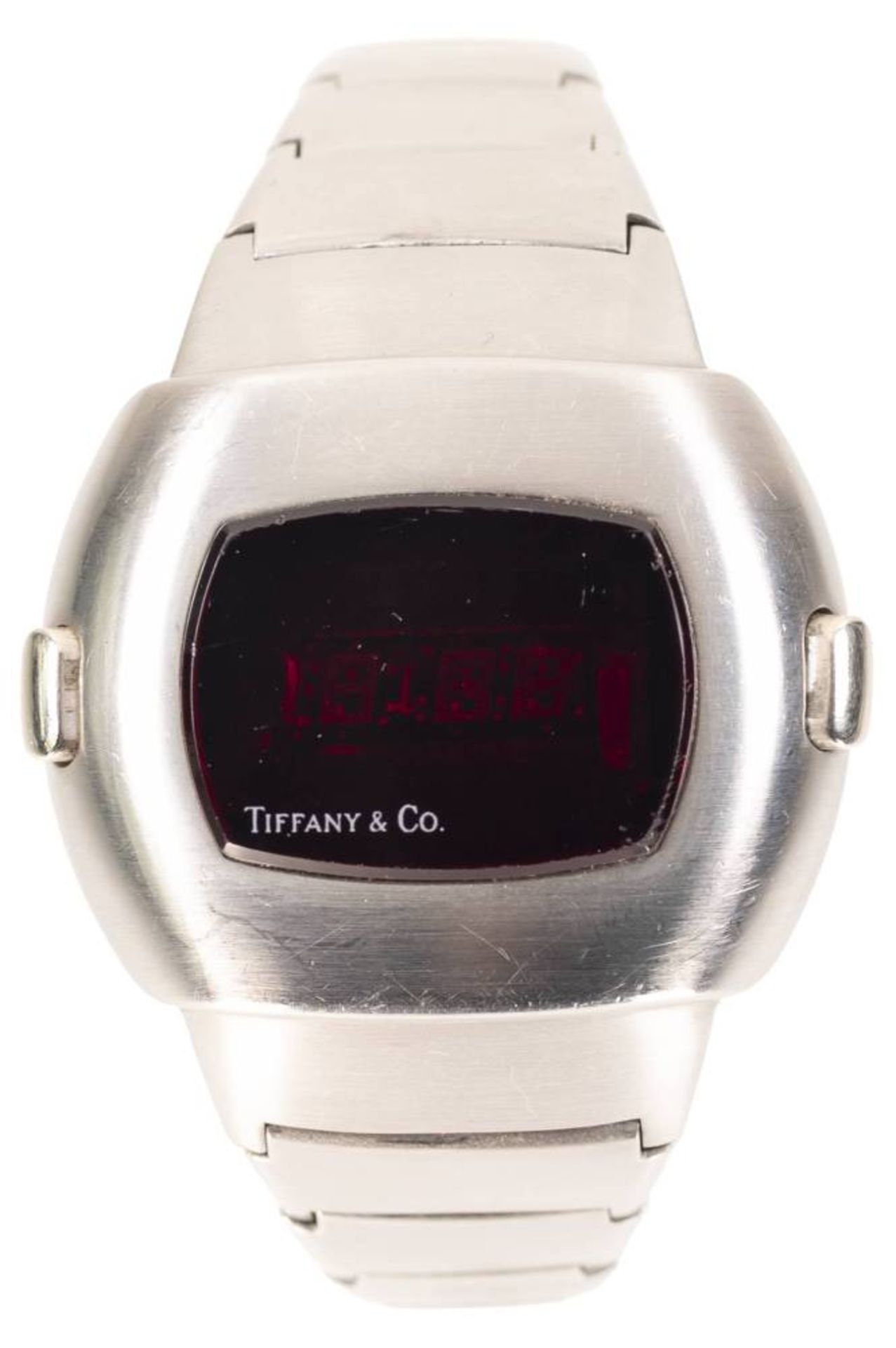 Konvolut mit 5 Armbanduhren, darunter TIFFANY & CO Pulsar LED-Uhr Time Computer 1973, Funktion nicht