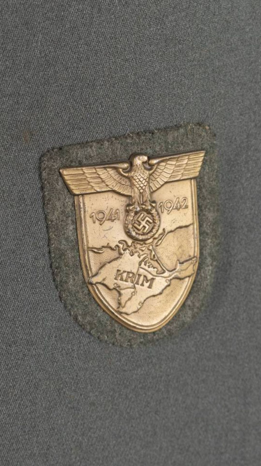Wehrmacht Heer, 4-Taschen-Rock für Offiziere, Eigentumsstück (geschönt) eines Hauptmanns der - Bild 4 aus 26