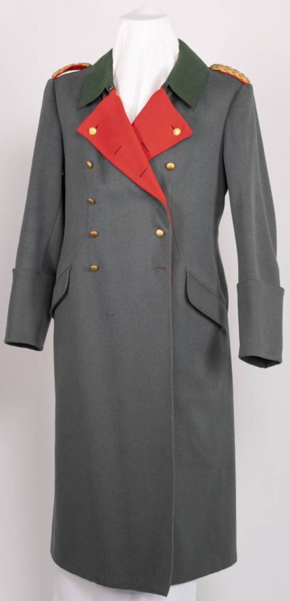 Wehrmacht Mantel für einen Generalmajor, Eigentumsstück, Tuch in feiner Offiziersqualität, - Bild 3 aus 18