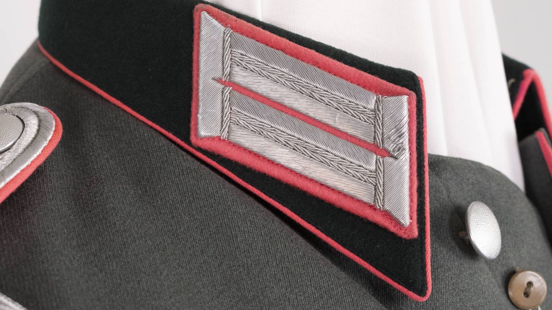 Wehrmacht Heer, 4-Taschen-Rock für Offiziere, Eigentumsstück (geschönt) eines Hauptmanns der - Bild 17 aus 26