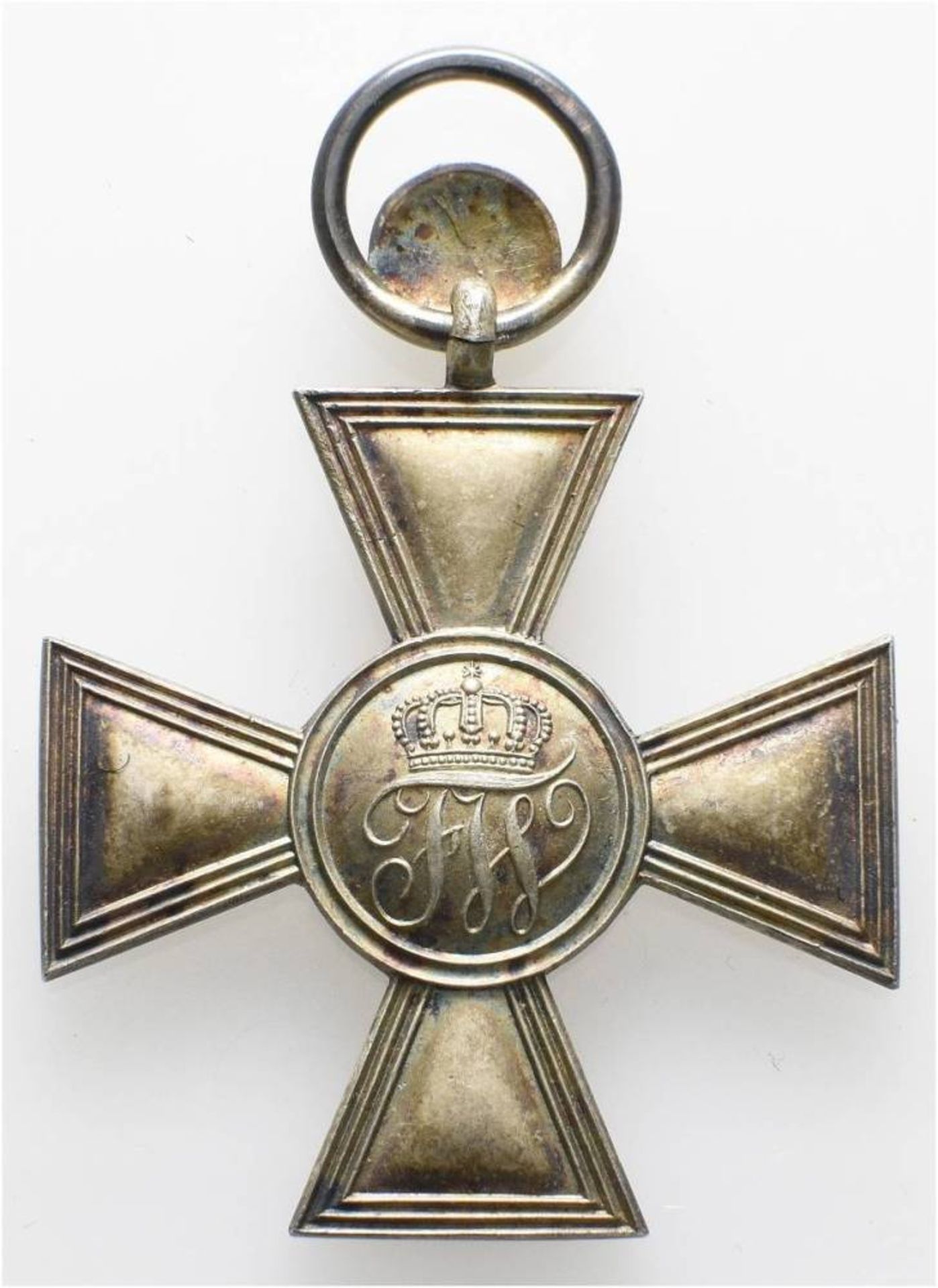 Preußen, Roter Adler Orden, Kreuz 4. Klasse, Silber, glatte Arme, mit Jubiläumszahl 50, OEK 1702, - Bild 4 aus 4