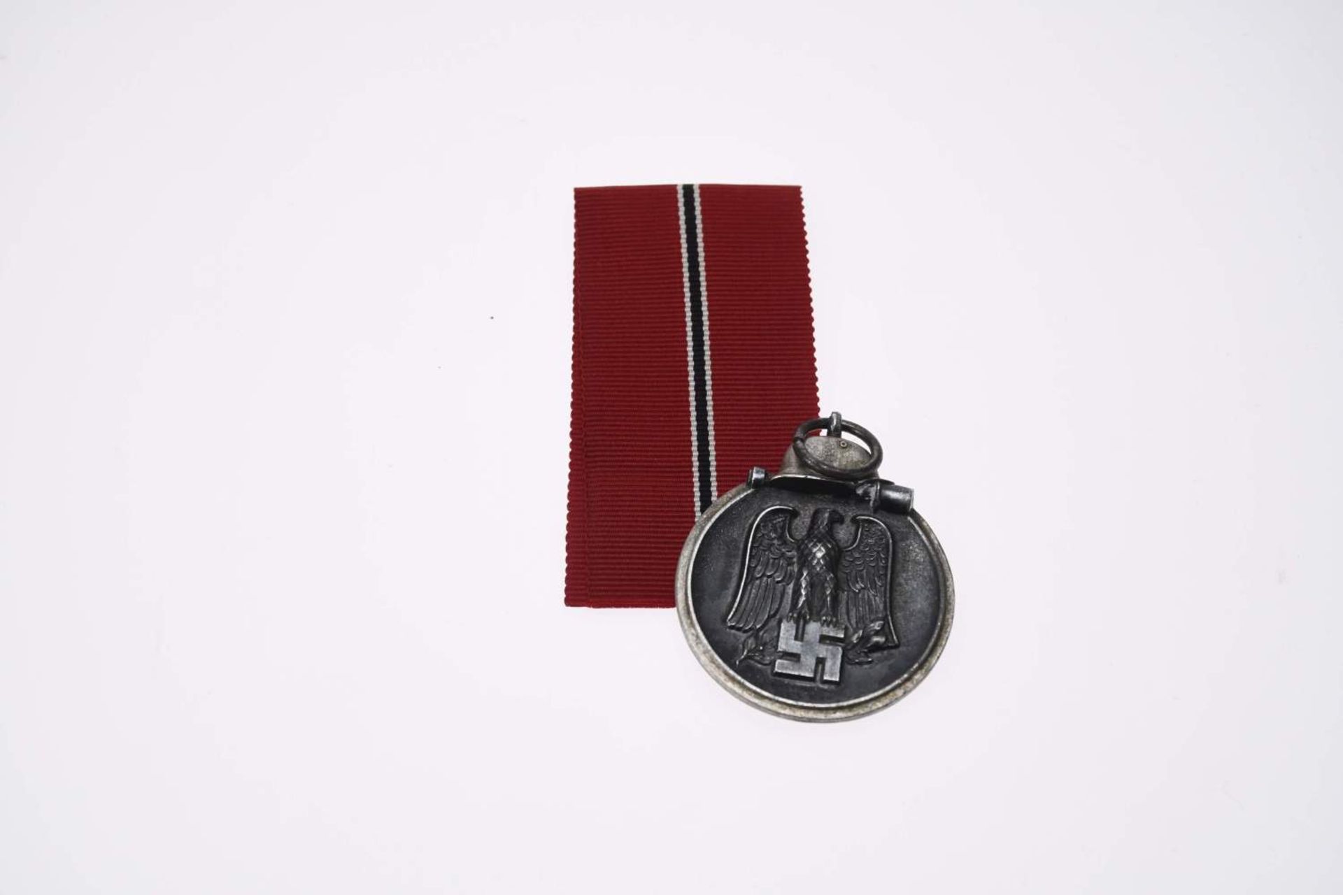 Medaille Winterschlacht im Osten, Zink, in Verleihungstüte, Tüte rückseitig mit Aufdruck "Werner - Bild 3 aus 3