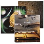 ROLEX - Prospekte und weitere, dabei Rolex-Oyster 1984,1998 und Rolex-Cellini 1998, je inkl.