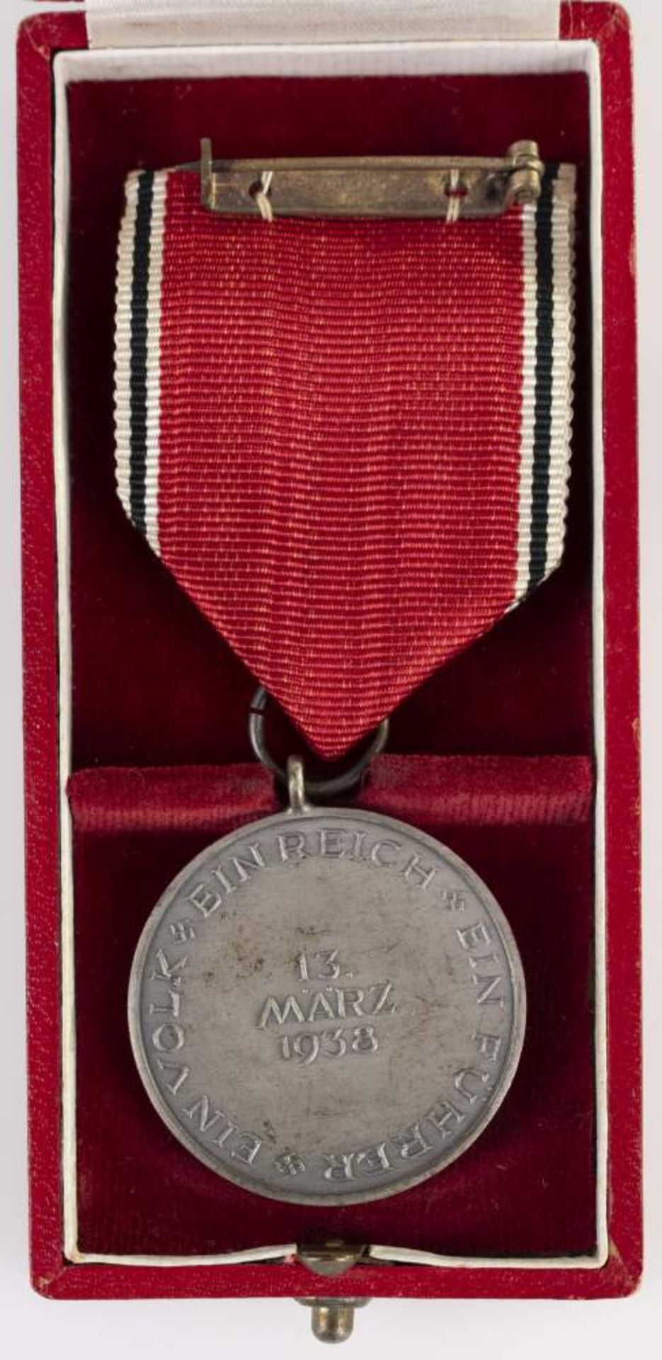 Anschlussmedaille Österreich, Medaille zur Erinnerung an den 13. März 1938, OEK 3516, am - Bild 2 aus 3
