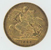 Edward VII 1902 half sovereign