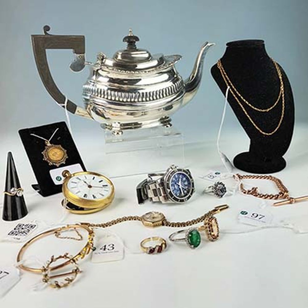 Jewellery, Coins & Small Collectables