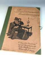 Aus Biedermeiers Raritätenmappe". A 1907 graphic design book from  the Art Nouveau / Jugendstil peri
