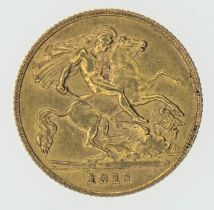 George V 1911 half sovereign 