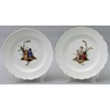 Paar Teller Meissen/ two plates