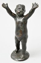 Lederer: Knabe/ bronze