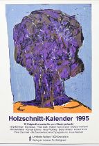 Holzschnitt-Kalender 1995 / Wood-cut calendar 1995