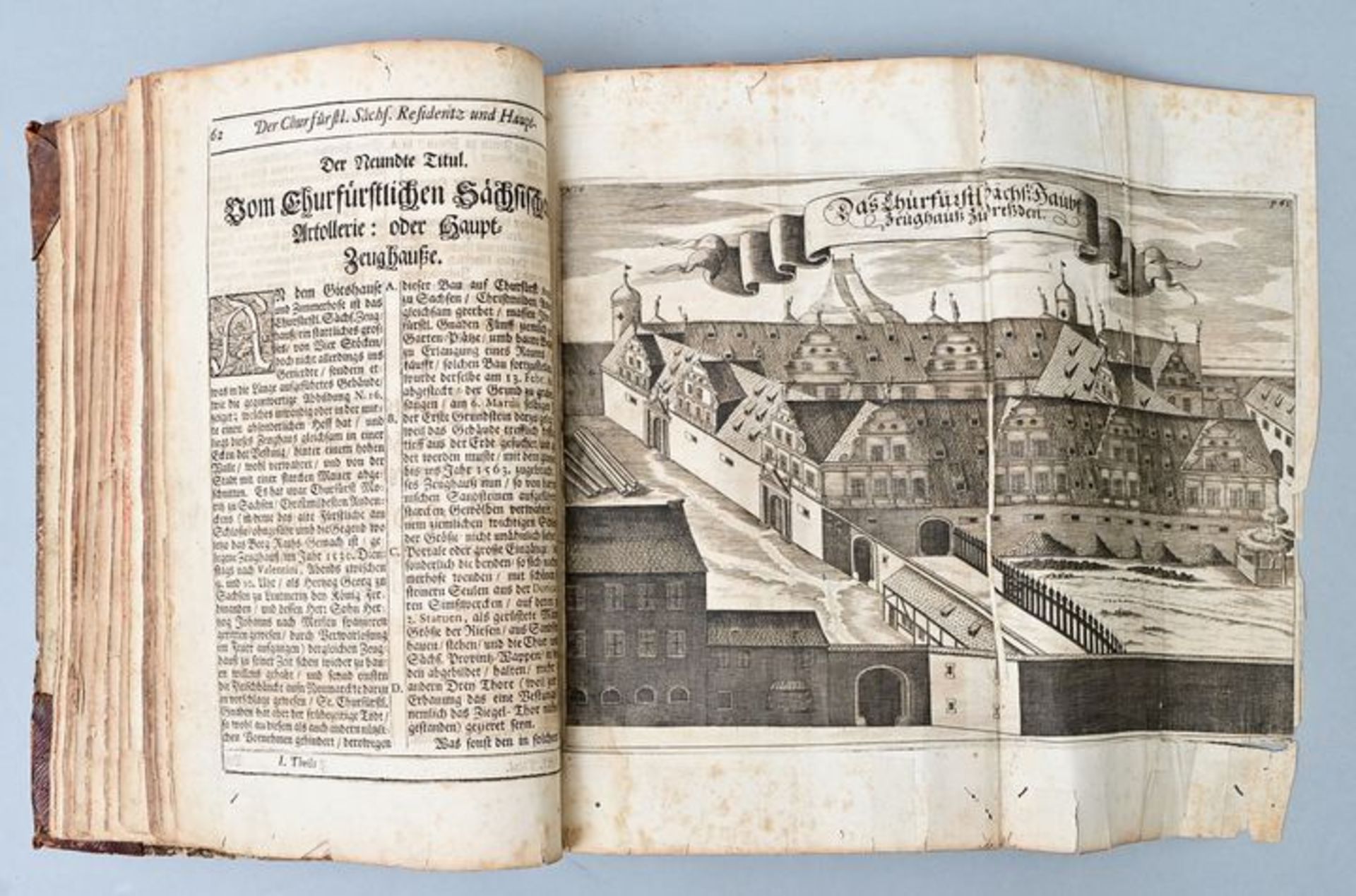 Weck, Anton, Wecksche Chronik / Dresden around 1680 - Image 2 of 5