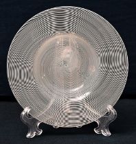 Glastellerchen Fadenglas/ glass plate