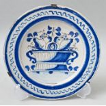 Teller Fayence/ faience plate