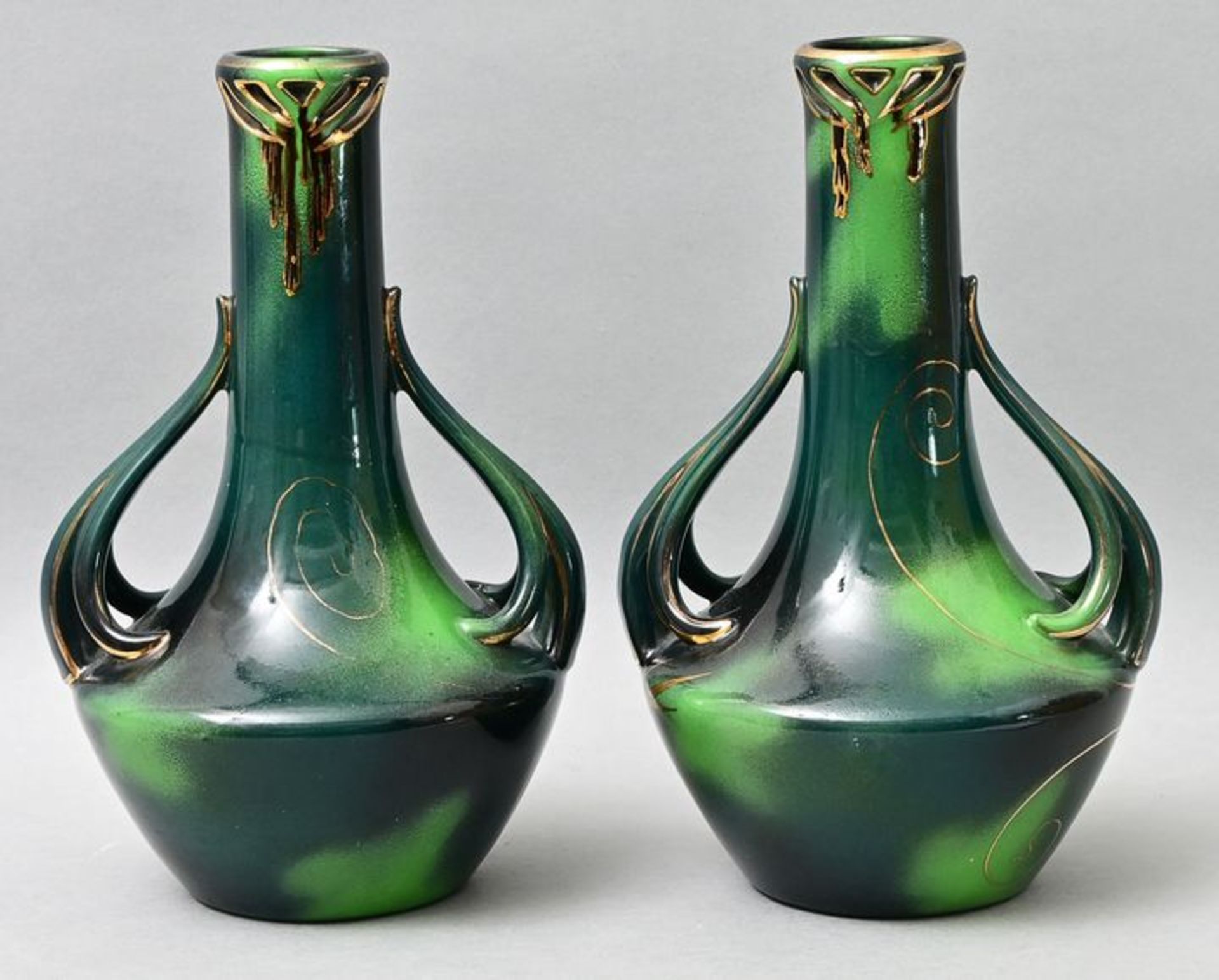 Vasenpaar Schramberg/ a pair of vases - Image 2 of 3