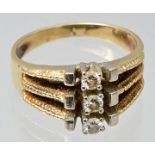 Ring mit Brillanten/ ring with diamonds