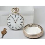 Spindeltaschenuhr England/ pocket watch England