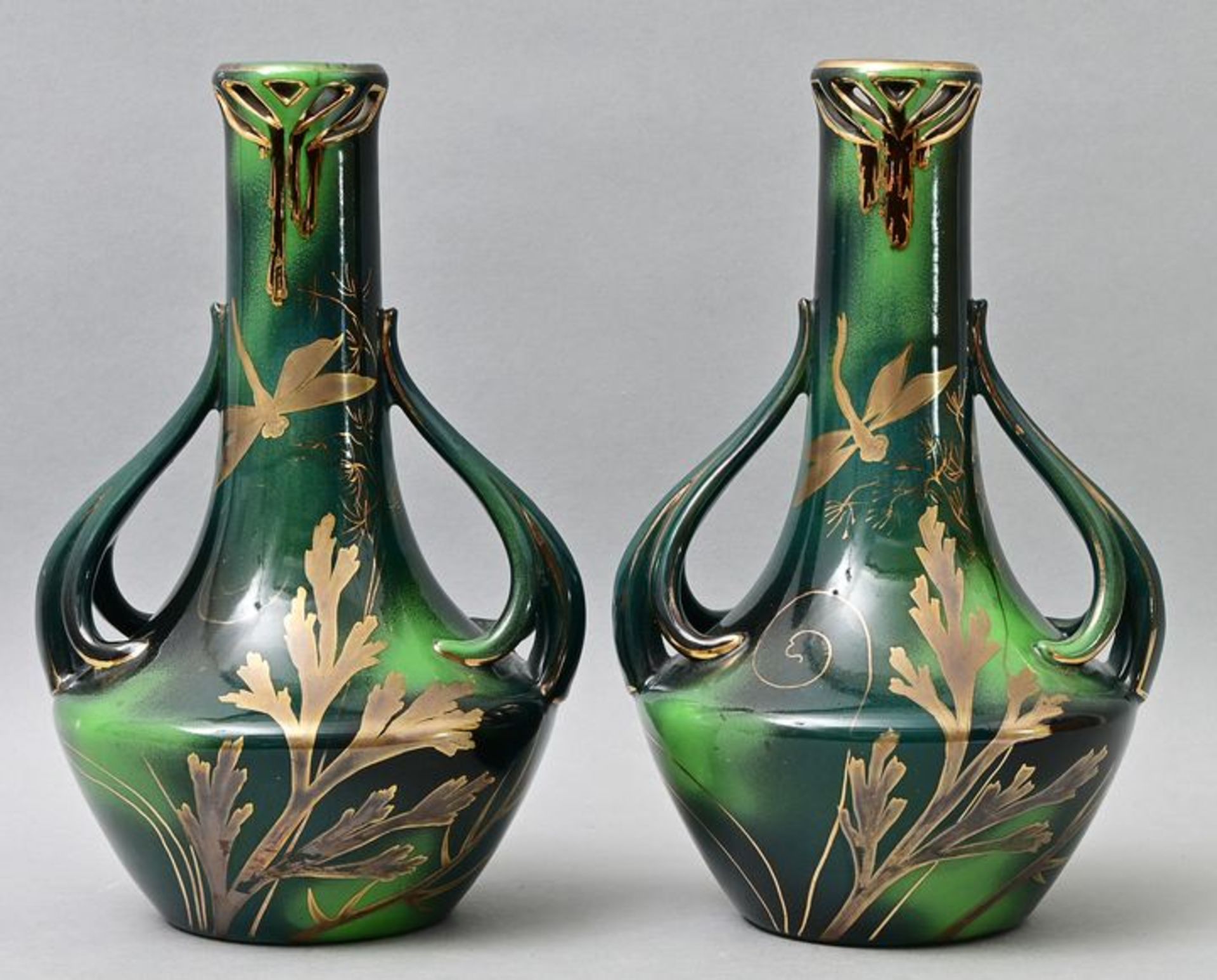Vasenpaar Schramberg/ a pair of vases
